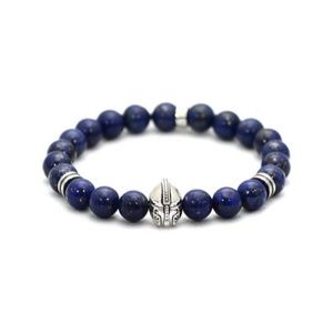 Lapis Lazuli and Silver Bracelet